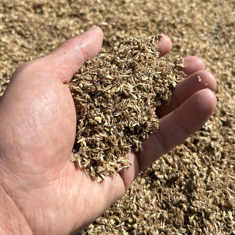 糖化した麦芽粕