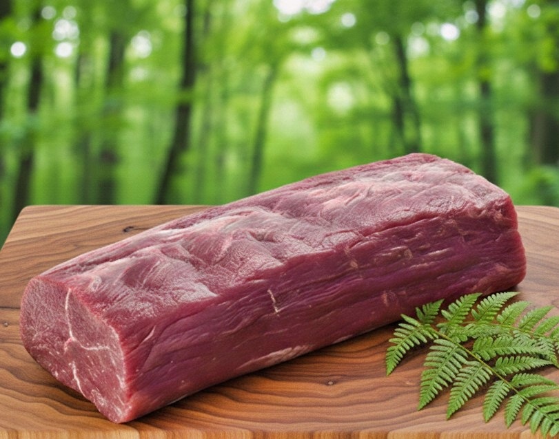 可食部に相当する鹿肉を使用